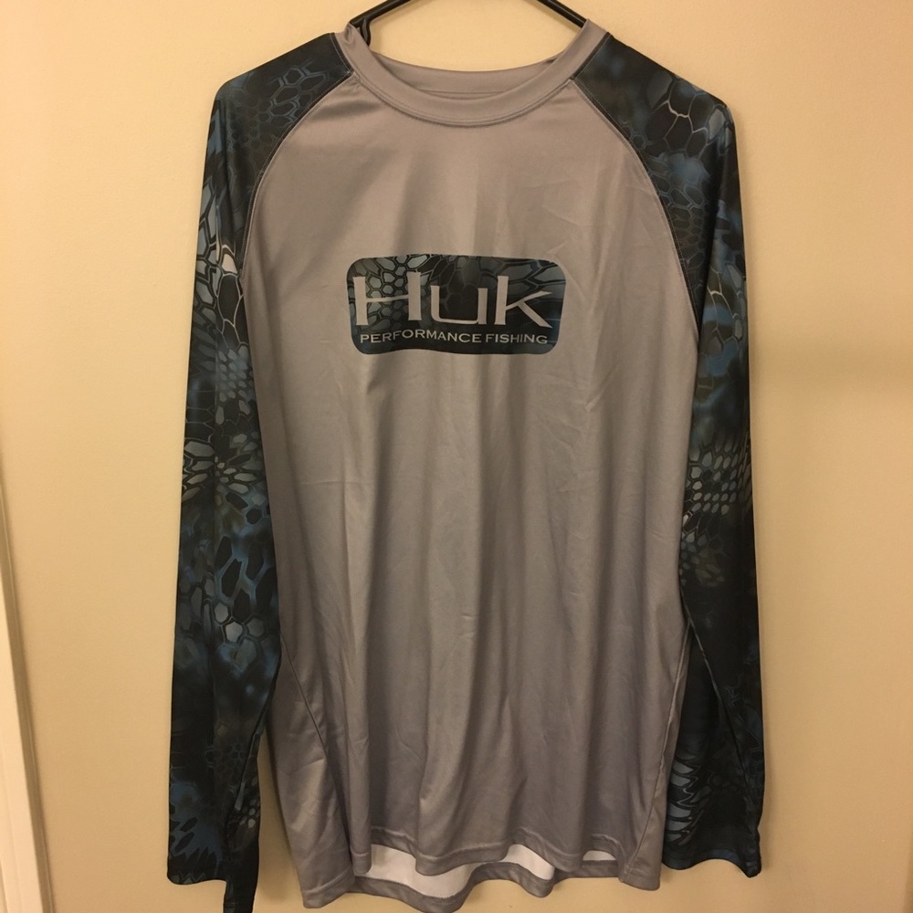 Huk Performance Fishing Shirt Size Large